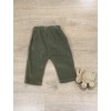 Pantalón BB de pana verde Búho