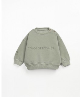 Sudadera verde Play Up