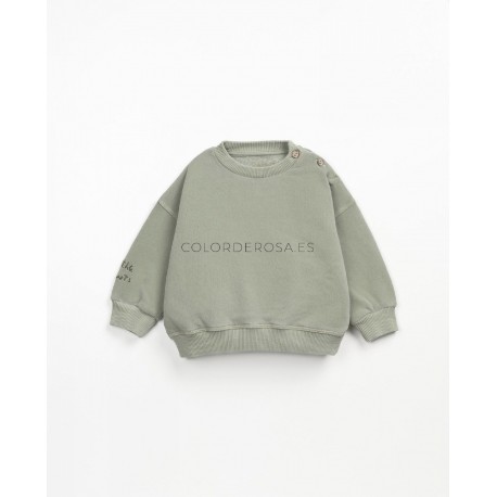 Sudadera verde Play Up