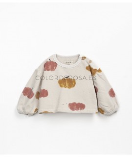 Sudadera niña felpa estampada Play Up